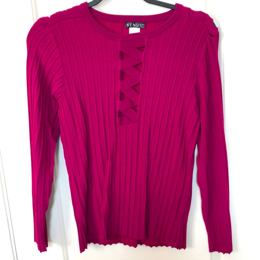 Crisscross Detail Sweater